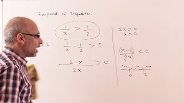 Inequality: Taking reciprocal of Inequality - 1