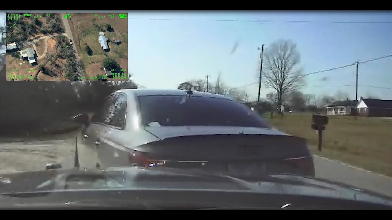 FHP Aircraft Tracks Hit-and-Run Suspect in Intense Pursuit - YouTube