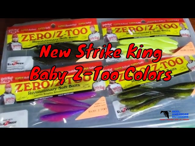 New Strike King Baby Z-Too Colors (2023 Release) 