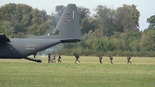 Evakuierung mit C-130J nach Angriff auf Fliegerhorst Nörvenich bei SNAP am 13.09.22 + O-Ton