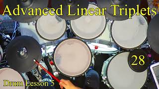 Advanced Linear Triplets 5 Pattern 28