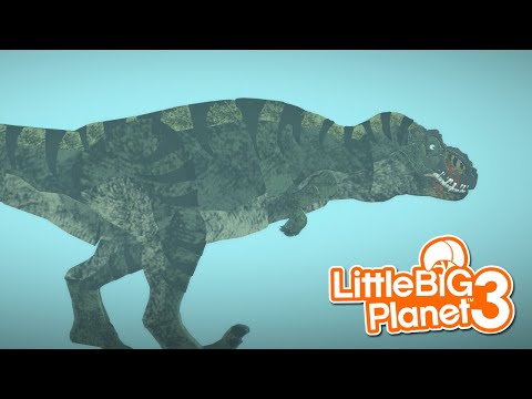 Controllable T-Rex [LittleBigPlanet 3] PS5 Gameplay