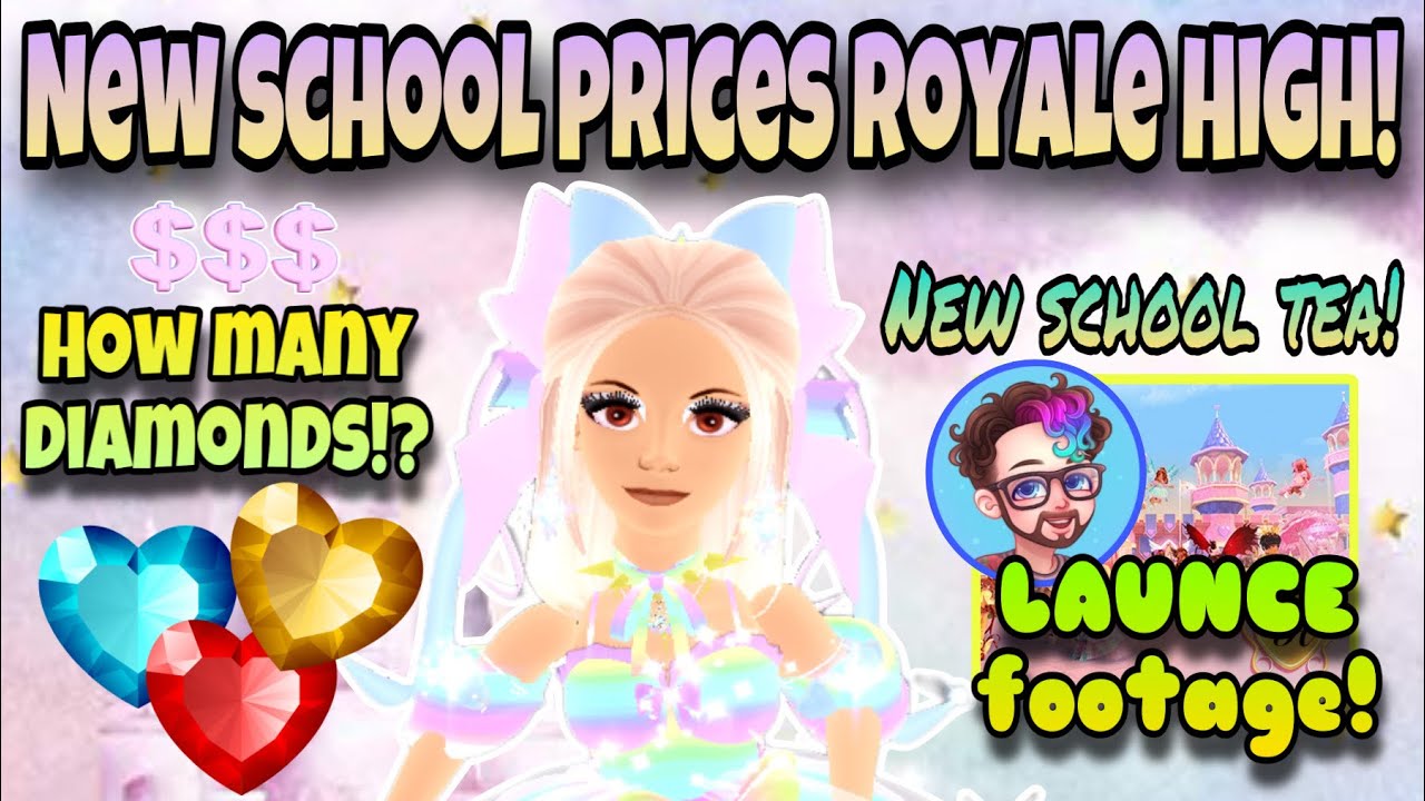 NEW SCHOOL PRICES ROYALE HIGH? HOW MANY DIAMONDS DO I NEED FOR THE NEW ...