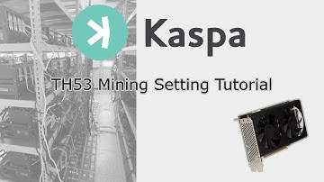 TH53 step by step KAS mining setting tutorial (Kaspa)