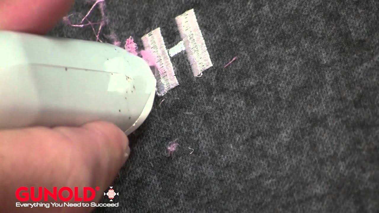 How To Remove Embroidery the Easy Way - DIY with a Disposable Razor 