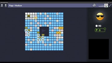 Microsoft #minesweeper #daily Challenge, 23rd Feb