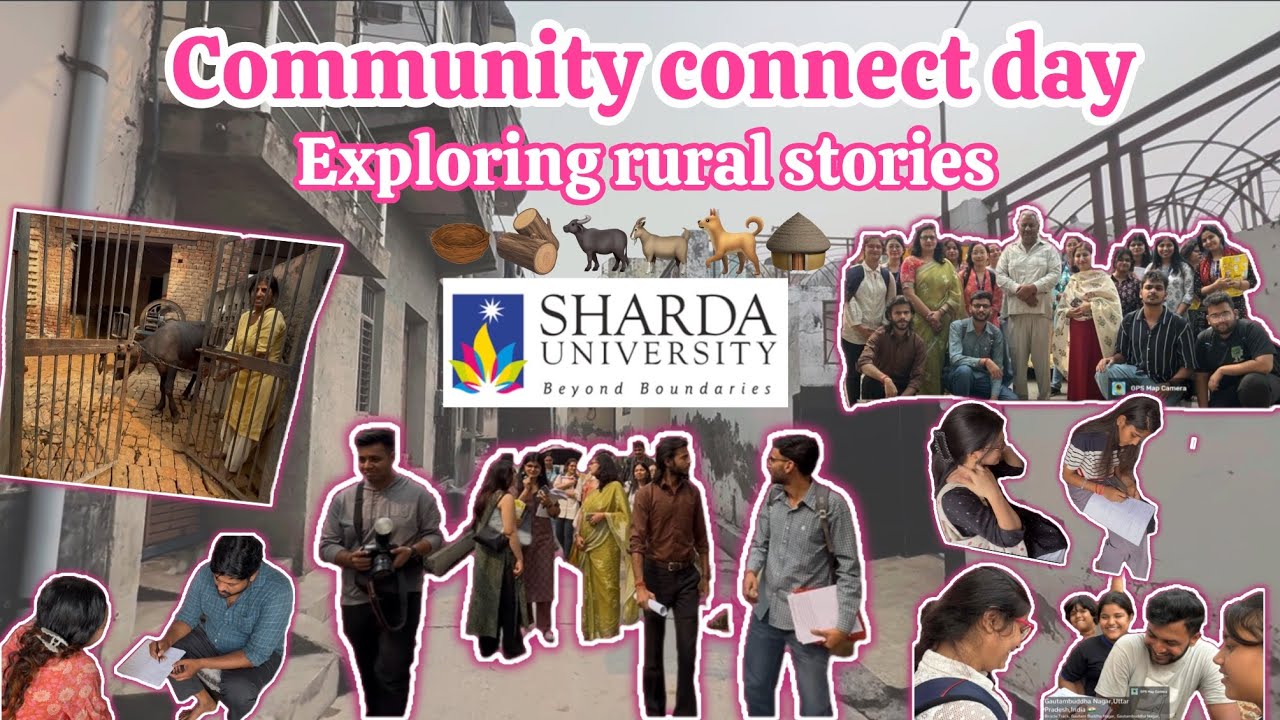 🛖Exploring Rural Stories: Our Community Connect Experience |Rauni village | UP | Sharda university |