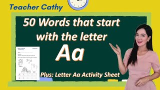 50 WORDS THAT START WITH THE LETTER Aa