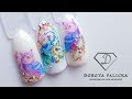 Summer nail art tutorial, dream catcher rainbow nail compilation with water transfers