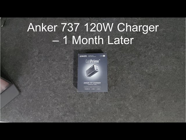  Anker USB C Charger, Anker 737 Charger GaNPrime 120W