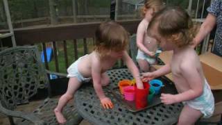 Easter 2009 Egg Hunt and coloring