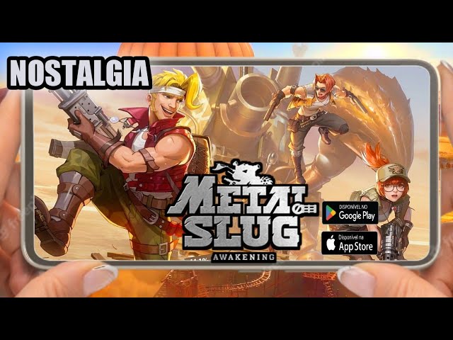 VAMOS JOGAR! METAL SLUG AWAKENING PARA ANDROID E IOS EM INGLÊS! JOGO  NOSTÁLGICO!!! 