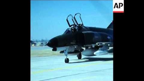 SYND 21 12 75 LAST US AIRCRAFT LEAVING AIRBASE AT UDORN, THAILAND