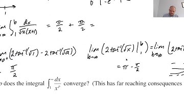 Improper Integrals (Calc BC Topic) pg 3, pt 2