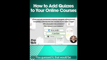 #Shorts - How to Add Quizzes to Your Thrive Apprentice Online Course