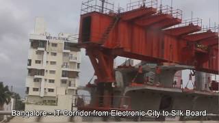 Major General P C Sen I Bangalore IT corridor to Silk Board by car