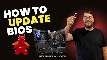 MSI MEG Z890 GODLIKE Motherboard BIOS Update (Step-by-Step Guide)