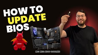 MSI MEG Z890 GODLIKE Motherboard BIOS Update (Step-by-Step Guide)