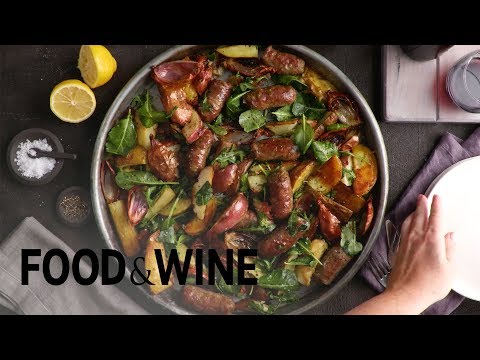 sausage-and-potato-pan-roast-|-recipe-|-food-&-wine