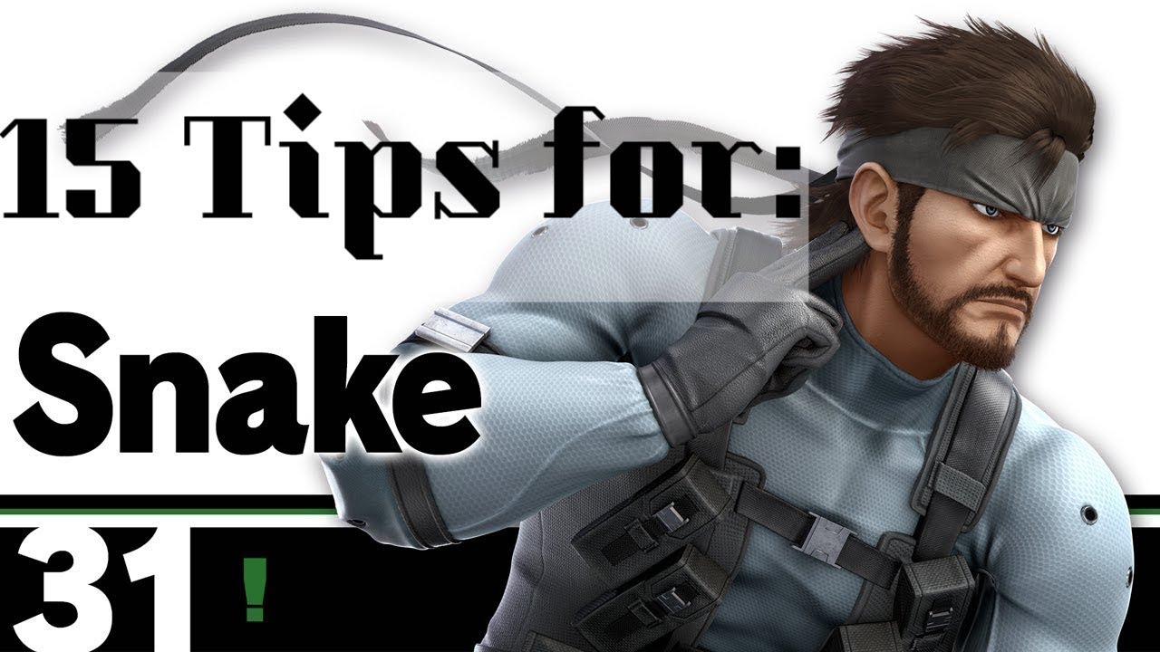 15 Tips for Mastering Snake in Smash Ultimate YouTube