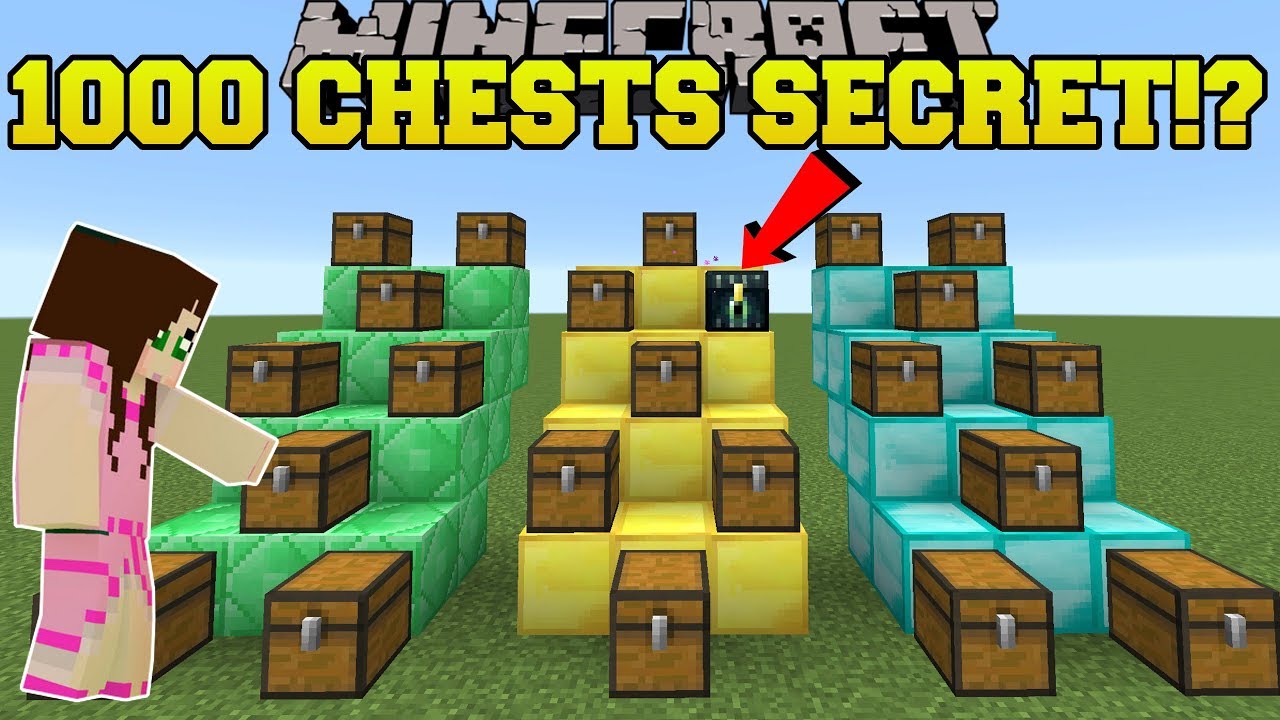 Minecraft: 1000 CHESTS SECRET!! - DAVID AND THE 1000 ... - 1280 x 720 jpeg 174kB