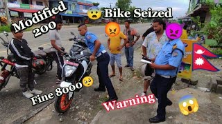 🇳🇵Modified Duke 200 Caught By Nepal Traffic Police ✌️@ridermanish0976 @jsfilmsindia @Mrbvlog_official