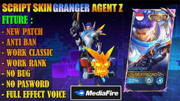 Script Skin Granger Collector ~ Agen Z | Full Effect Voice | No Password | New Patch