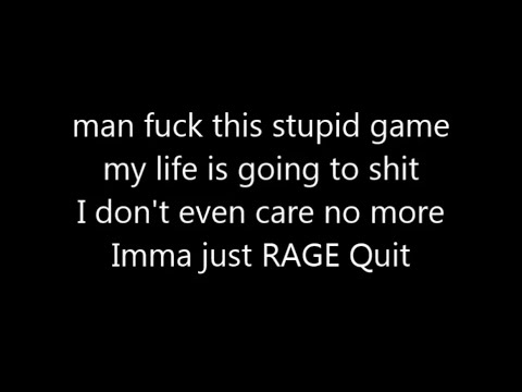 Rage Quit Rap Battle Lyrics Youtube