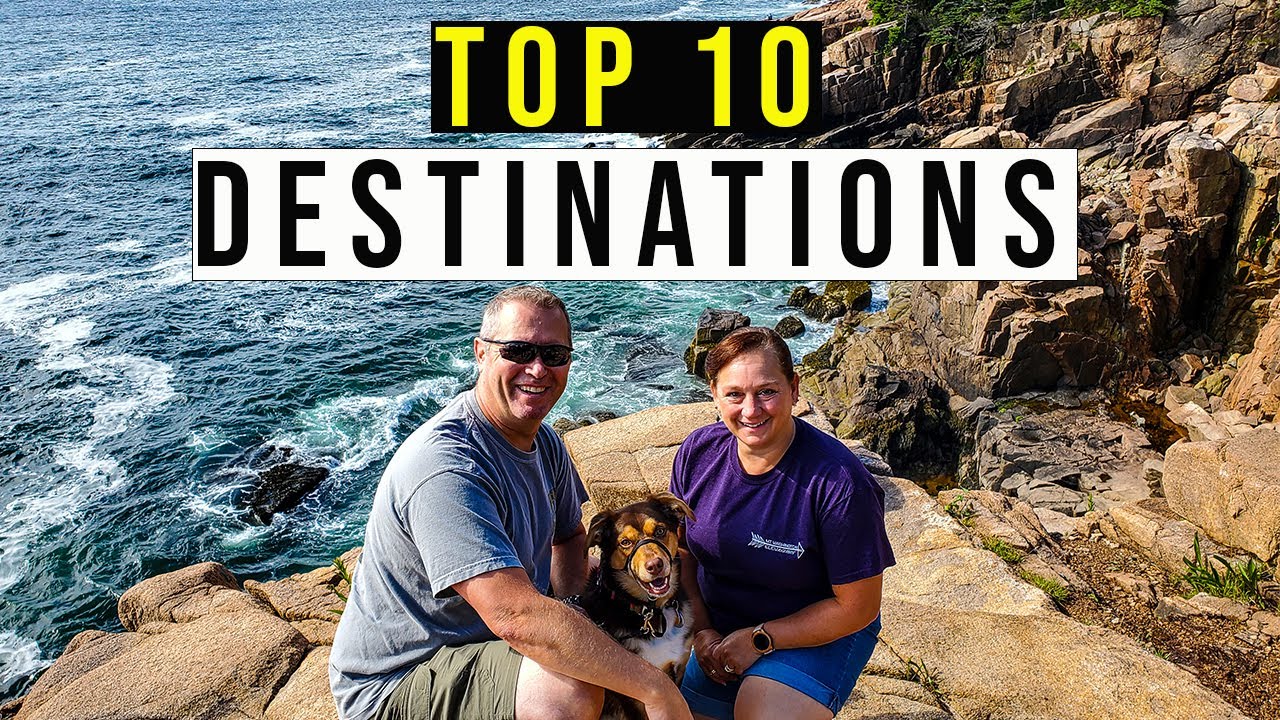 ⁣Top 10  RV Travel Destinations | 2 Year RV Living Review