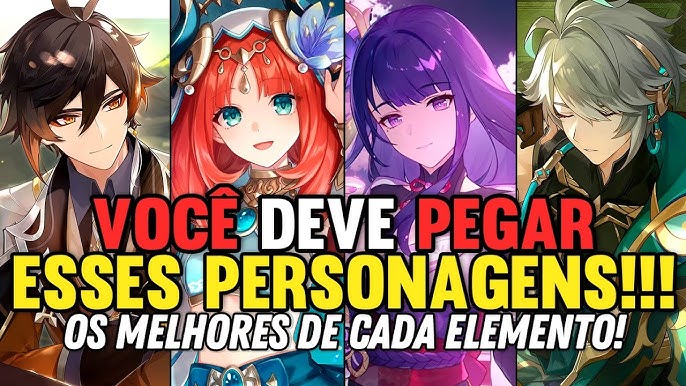 Genshin Impact: veja a tier list com os melhores personagens do RPG