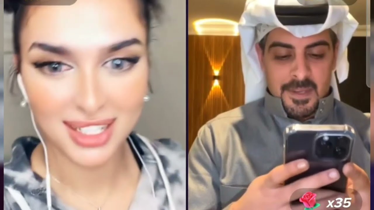 ميس دعاء و ايهاب العوني ❤️تغني له تركي و تقول له قصيدة🥰وعشر بشكل اغنية 😮الصوت ابداع💔