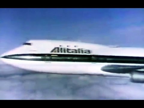 Alitalia Boeing 747 Commercial - 1979