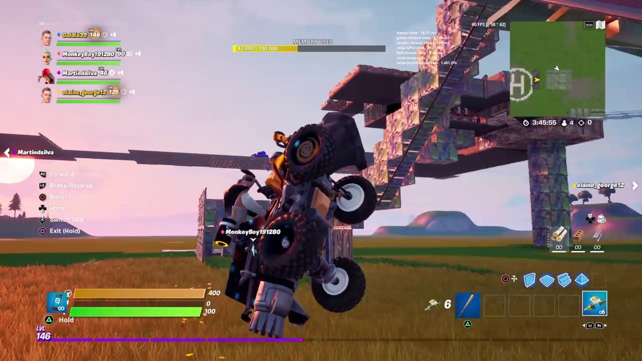 Fortnite formula 1 map in creative ( the race track) PT1 YouTube