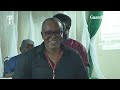 Edo 2024: Moment APC's Monday Okpebholo  was declared winner of Edo gubernatorial election