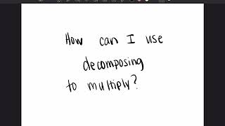 Decomposing and Multiplying