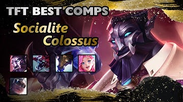 How to Play - Socialite Colossus / TFT SET6.5 Best Comps Guide for Ranked Meta / Jhin