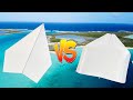 How to Make a Paper Airplane Fly Far | Easy Plane vs New Glider