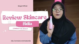 Review Skincare Sidia Sangat Lembut Di Kulit
