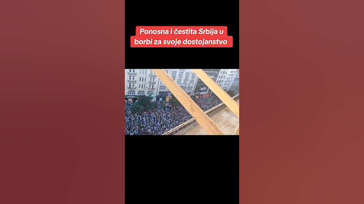 Protest "Rudnika neće biti" održan na Terazijama u Beogradu