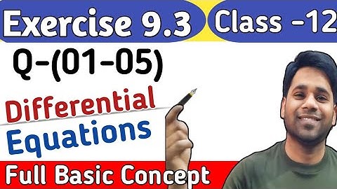exercise 9.3 Class 12exercise 9.3 Class 12 Maths NCERT solutionsEx 9.3 Class 12ex 9.3 Q1 Class 12