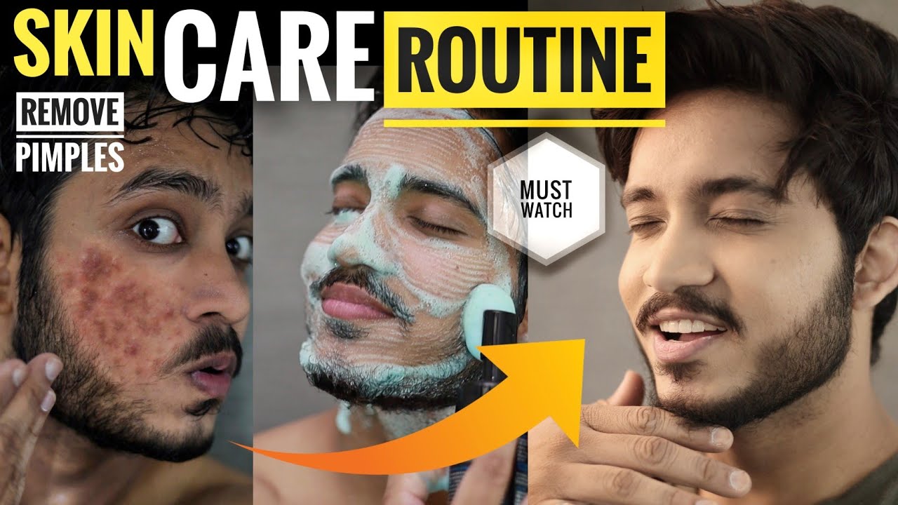 EASY & BEST Skin Care Routine For BOYS & MEN Remove Acne, Pimples