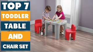 Best Toddler Table and Chair Set - Top Picks 2025
