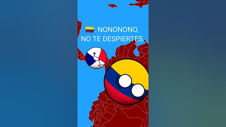 Humor de Países Colombia (2/2) Con mi Voz #countryballs #humor #shorts #viral