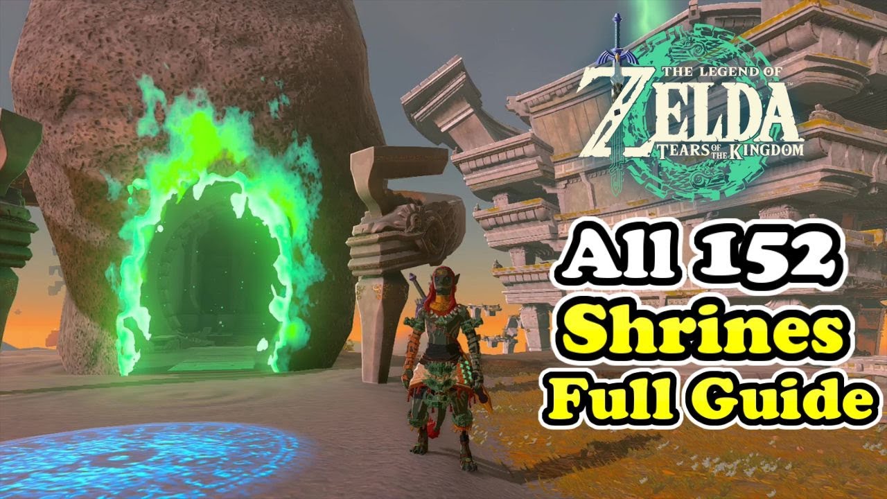 Zelda: Tears Of The Kingdom All 152 Shrine Locations And Map Guide -  GameSpot