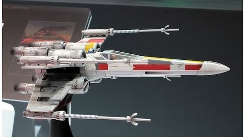 1/48 X-wing Starfighter Moving Edition Unboxing