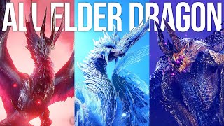 Monster Hunter Rise Sunbreak - All Elder Dragon Cinematic Intro