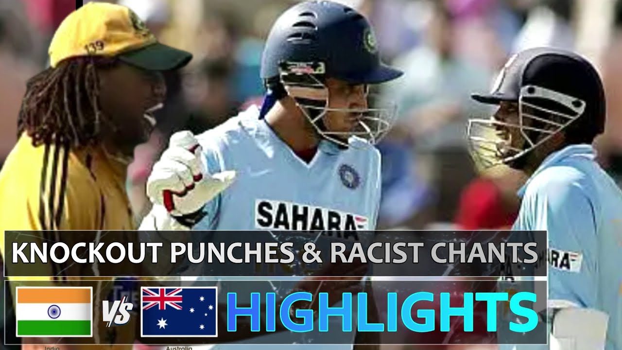 Sachin Tendulkar and Sourav Ganguly delivers knockout punches as racist chants upset Andrew Symonds
