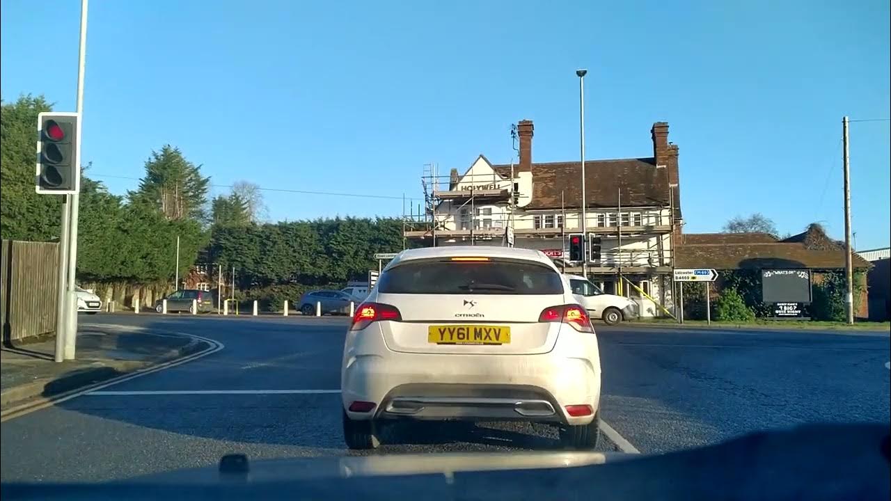 dashcam Hinckley health centre to Burbage January 24th 2023 YouTube