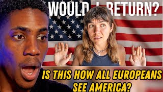 HOW I SEE THE USA AS A EUROPEAN (after 6 months) || FOREIGN REACTS