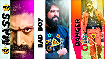 How to make attitude status video in kinemaster | Attitude whatsapp status | Kinemaster tutorial